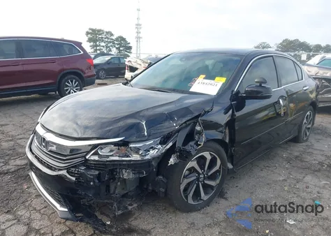 2017 Honda Accord Ex-L from USA, damaged, VIN 1HGCR2F96HA280597